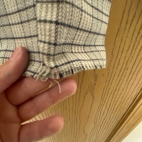 NWT Volcom Women’s Plaid Straight Leg Pants - Picture 7 of 9